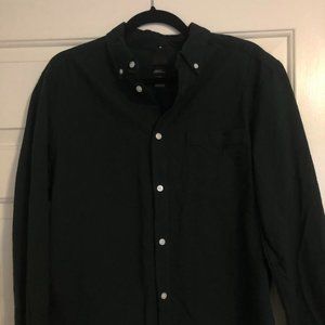 Dark Green Button Down Shirt